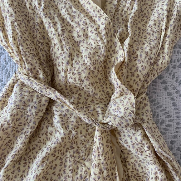 Frank and Oak wrap floral dress - Picture 5 of 5